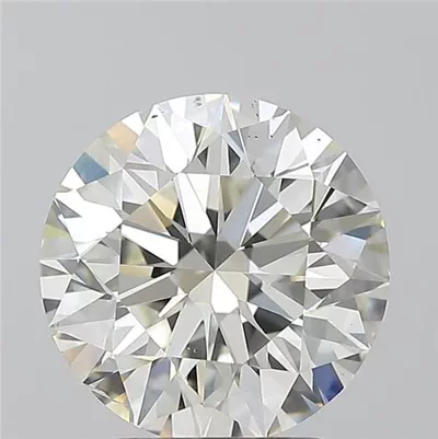 2.70ct J SI1 Rare Carat Ideal Cut Round Diamond