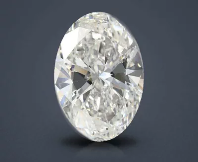 7.01ct F VS1 Rare Carat Ideal Cut Oval Lab Grown Diamond