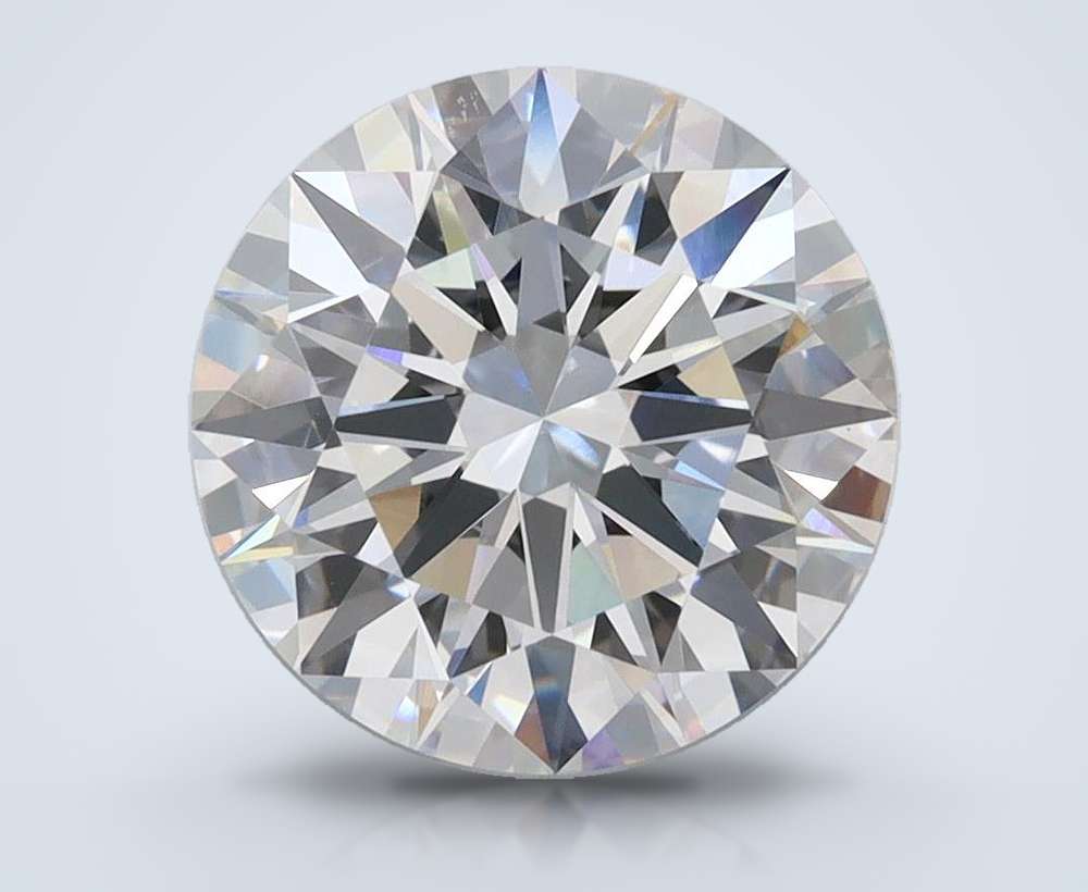 3.04ct E VVS1 Rare Carat Ideal Cut Round Lab Grown Diamond