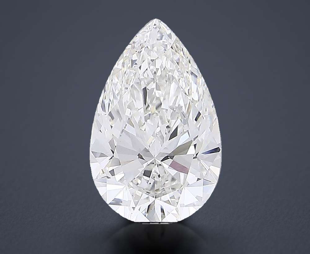20.06ct F VS1 Rare Carat Ideal Cut Pear Lab Grown Diamond