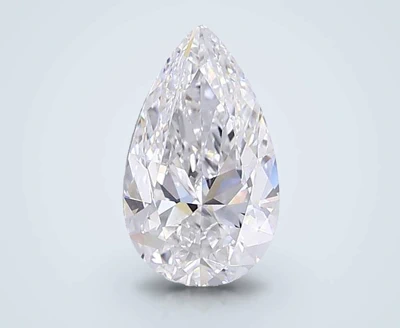 2.04ct F VS1 Rare Carat Ideal Cut Pear Lab Grown Diamond
