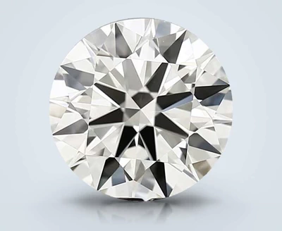 3.75ct K VVS2 Rare Carat Ideal Cut Round Diamond