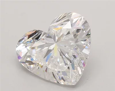 4.05ct E VVS2 Rare Carat Ideal Cut Heart Lab Grown Diamond