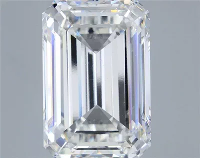 20.01ct F VS1 Rare Carat Ideal Cut Emerald Lab Grown Diamond