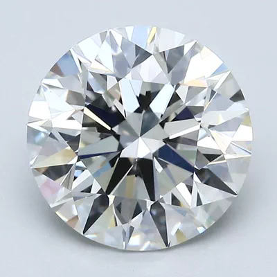 4.01ct I VS1 Rare Carat Ideal Cut Round Diamond
