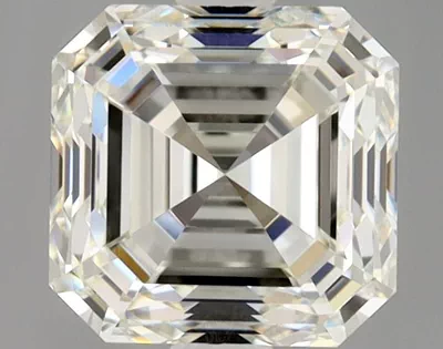 1.30ct J VS1 Very Good Cut Asscher Diamond