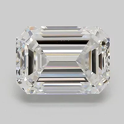 2.08ct D VS1 Very Good Cut Emerald Lab Grown Diamond
