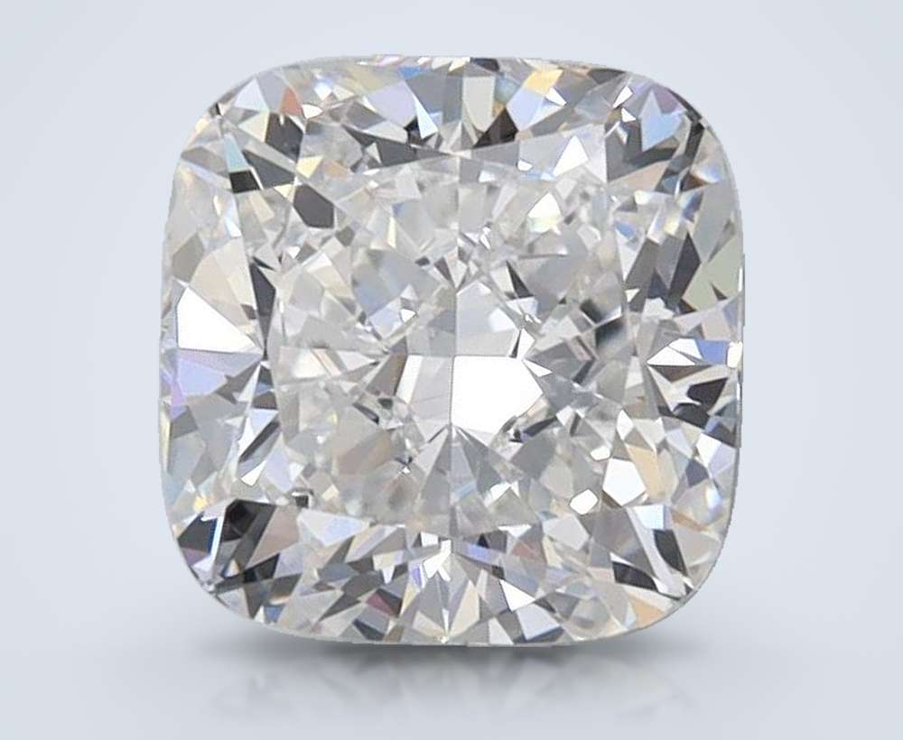 1.55ct E VVS2 Rare Carat Ideal Cut Cushion Lab Grown Diamond