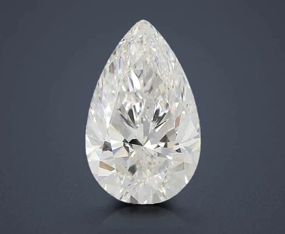 4.22ct E VS2 Rare Carat Ideal Cut Pear Lab Grown Diamond