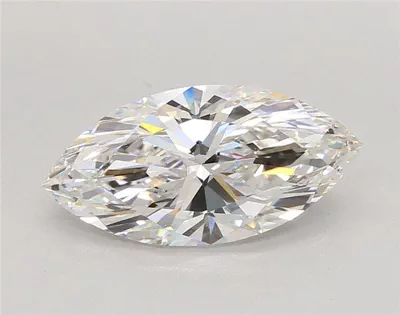 3.04ct E VVS2 Rare Carat Ideal Cut Marquise Lab Grown Diamond
