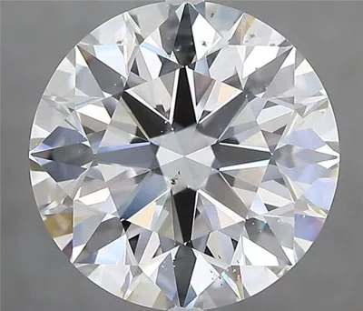 4.20ct I SI1 Excellent Cut Round Diamond