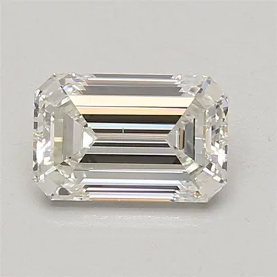 1.42ct F VS1 Rare Carat Ideal Cut Emerald Lab Grown Diamond
