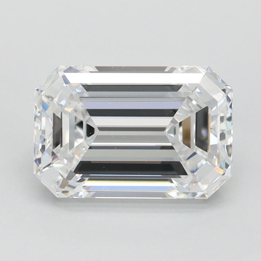 1.30ct D VVS1 Rare Carat Ideal Cut Emerald Lab Grown Diamond