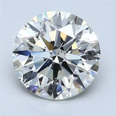 2.65ct H SI2 Rare Carat Ideal Cut Round Diamond