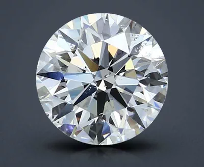 2.65ct H SI2 Rare Carat Ideal Cut Round Diamond