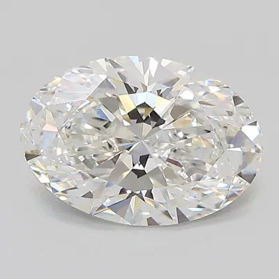 2.08ct E VVS2 Rare Carat Ideal Cut Oval Lab Grown Diamond