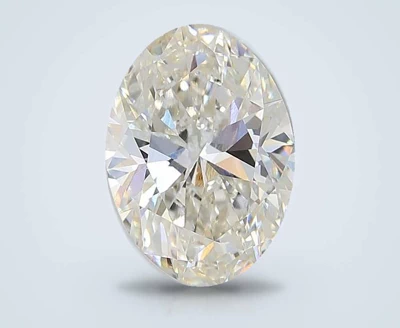 4.08ct H VVS1 Rare Carat Ideal Cut Oval Lab Grown Diamond