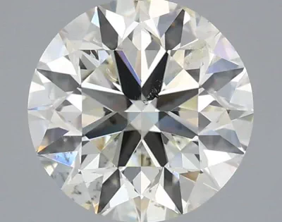 2.55ct J SI2 Excellent Cut Round Diamond