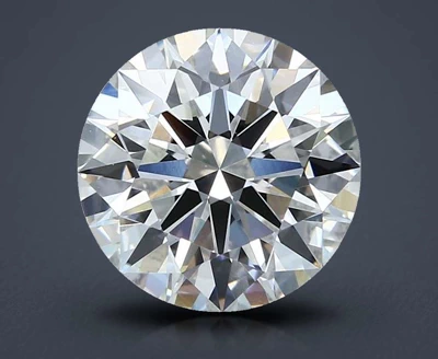 4.04ct G VS1 Rare Carat Ideal Cut Round Lab Grown Diamond