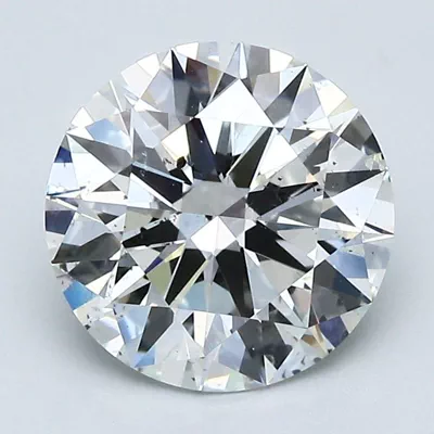 2.81ct H SI2 Very Good Cut Round Diamond