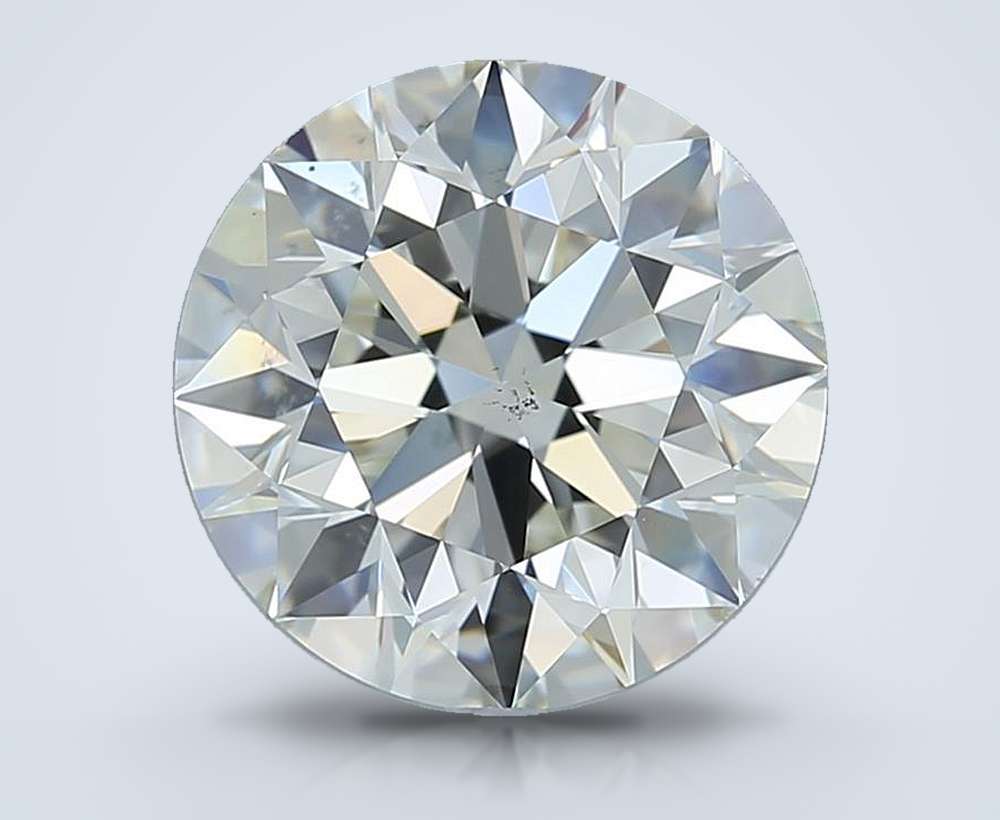 3.50ct I VS2 Rare Carat Ideal Cut Round Diamond