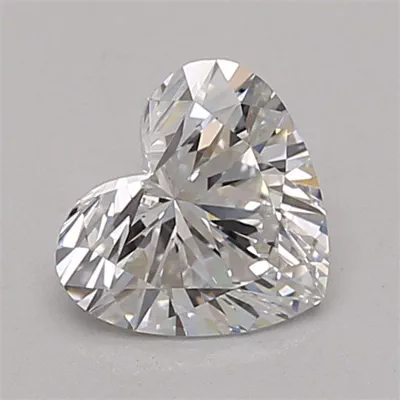 0.78ct E VVS1 Rare Carat Ideal Cut Heart Lab Grown Diamond