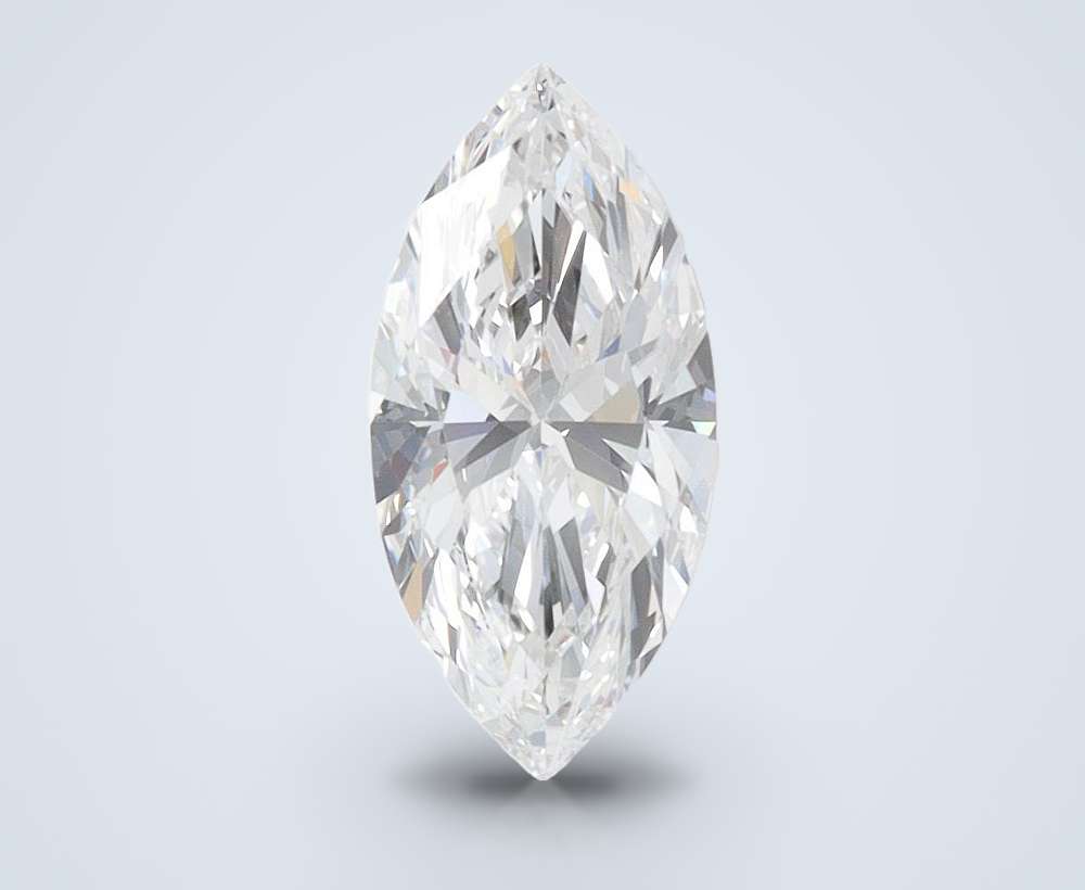 1.08ct D IF Rare Carat Ideal Cut Marquise Lab Grown Diamond
