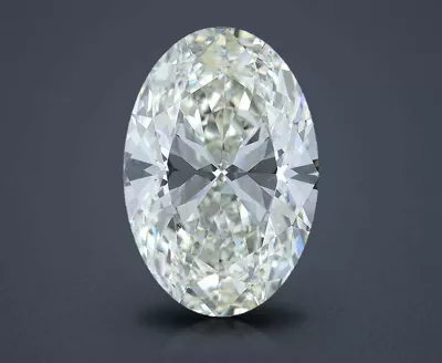 5.01ct J VS2 Rare Carat Ideal Cut Oval Diamond