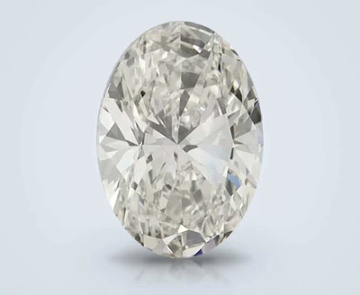 5.20ct I VVS2 Rare Carat Ideal Cut Oval Diamond