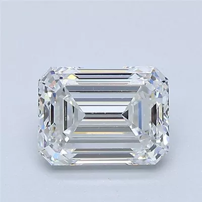 1.31ct F VVS2 Excellent Cut Emerald Diamond
