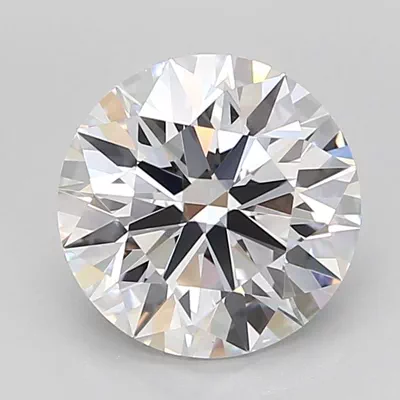 2.41ct D VVS2 Rare Carat Ideal Cut Round Lab Grown Diamond