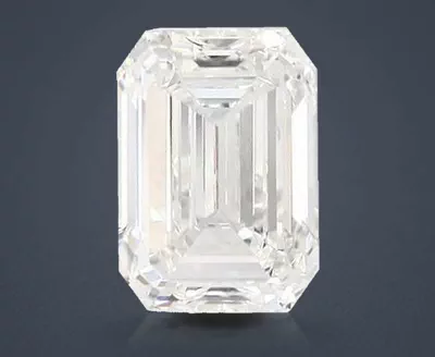 2.50ct H VS2 Rare Carat Ideal Cut Emerald Diamond