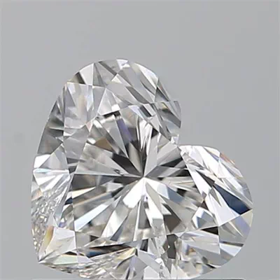 0.91ct H SI1 Rare Carat Ideal Cut Heart Diamond