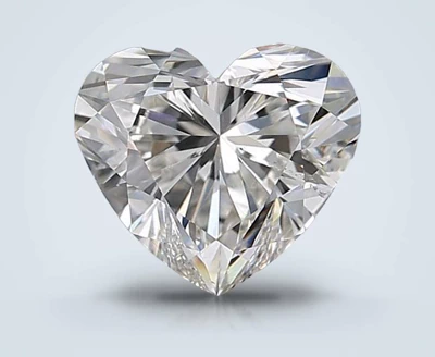 0.91ct H SI1 Rare Carat Ideal Cut Heart Diamond