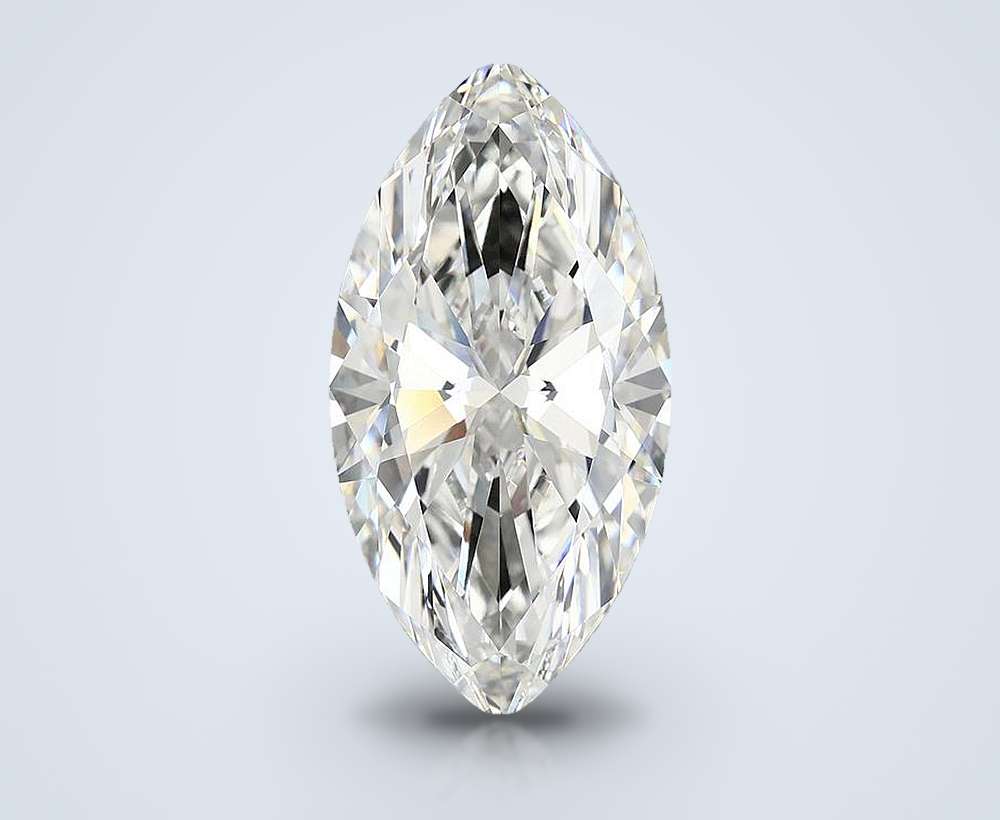 12.10ct F VVS2 Rare Carat Ideal Cut Marquise Lab Grown Diamond