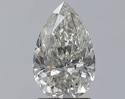 1.70ct H SI2 Rare Carat Ideal Cut Pear Diamond