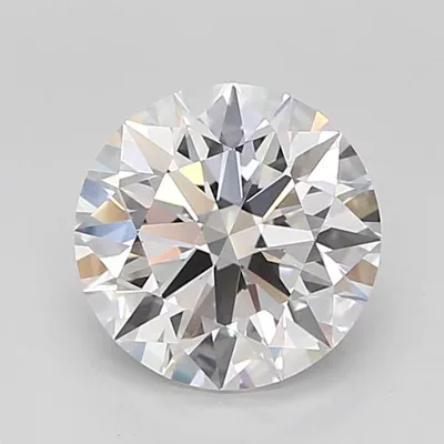 2.52ct D IF Rare Carat Ideal Cut Round Lab Grown Diamond