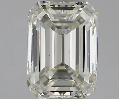 1.21ct K VS2 Rare Carat Ideal Cut Emerald Diamond