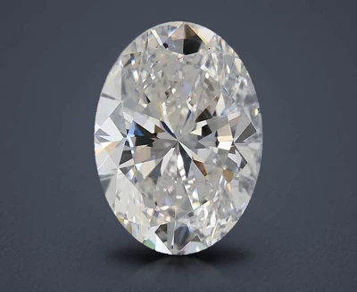 2.01ct E VVS2 Rare Carat Ideal Cut Oval Lab Grown Diamond