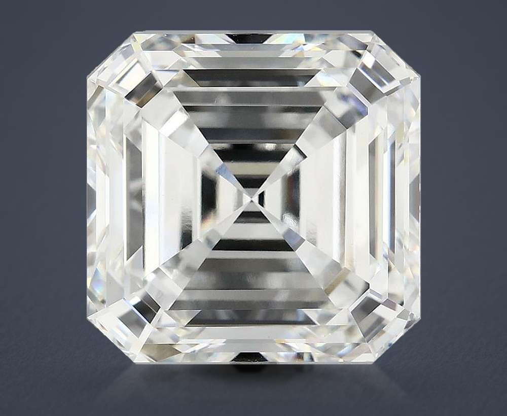 10.12ct E VVS2 Excellent Cut Asscher Lab Grown Diamond