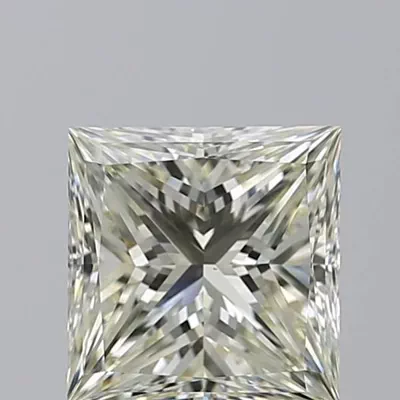 3.01ct K VS1 Very Good Cut Princess Diamond