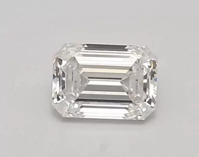 0.68ct D VS1 Rare Carat Ideal Cut Emerald Lab Grown Diamond