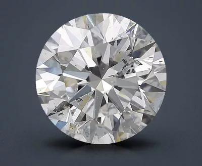 3.08ct E SI2 Excellent Cut Round Diamond