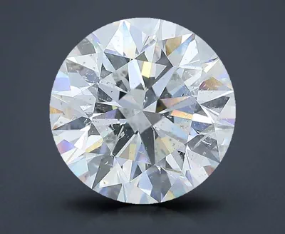 4.21ct G SI2 Rare Carat Ideal Cut Round Diamond