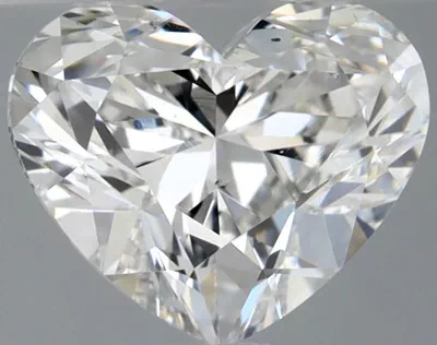 1.30ct E SI1 Rare Carat Ideal Cut Heart Diamond