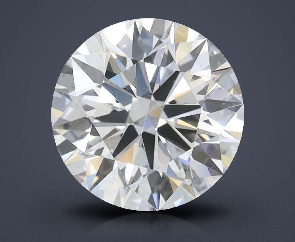 1.54ct D FL Rare Carat Ideal Cut Round Lab Grown Diamond