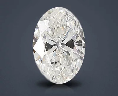 7.05ct F VVS2 Rare Carat Ideal Cut Oval Lab Grown Diamond