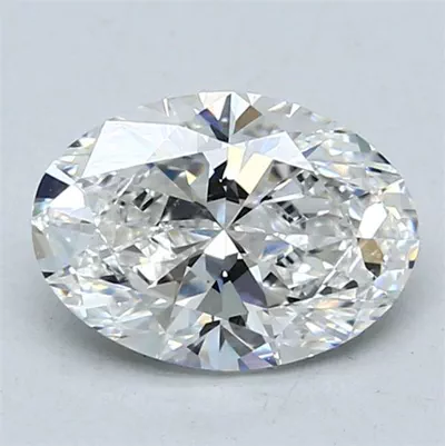 1.51ct E VVS2 Rare Carat Ideal Cut Oval Lab Grown Diamond