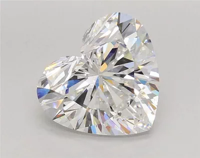4.06ct E VS1 Rare Carat Ideal Cut Heart Lab Grown Diamond