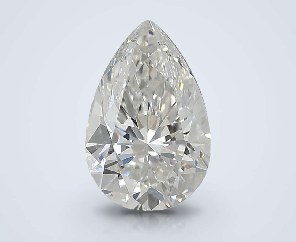 1.40ct F VVS2 Excellent Cut Pear Lab Grown Diamond